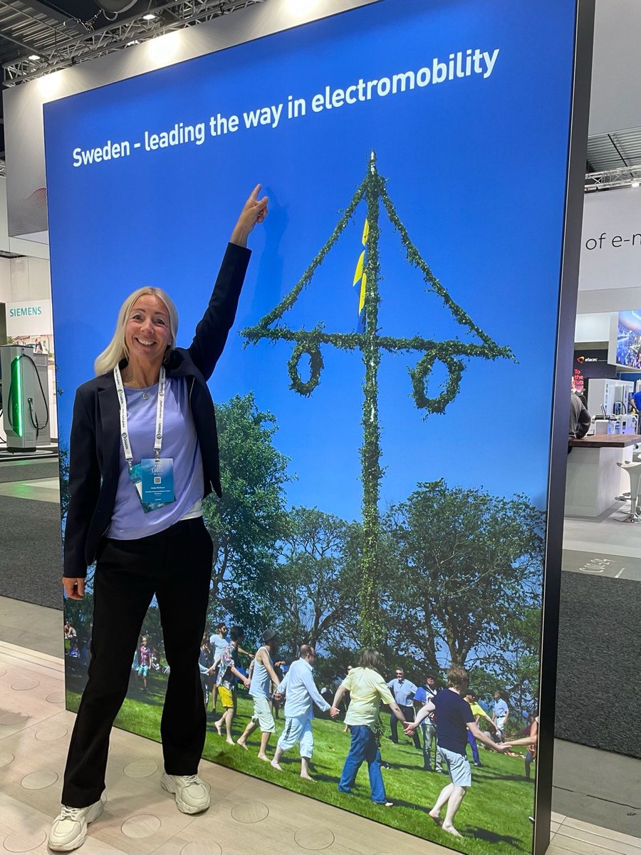 EmobilityCentre's tweet photo. Swedish Electromobility Centre is part of the Swedish stand at EVS35, together with BRG, AB Volvo, Volvo cars and RISE. We are looking forward to exciting program and to make lots of new connections, please come and visit us!
#EVS35 #electromobility https://t.co/WYRkFtccdt