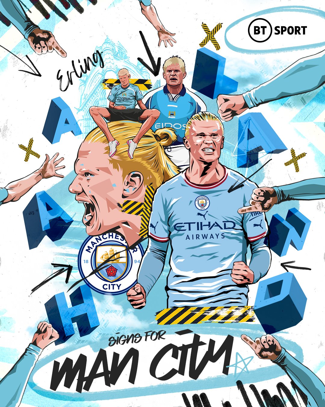 Erling Haaland Double Helps Manchester City To Hit Four in Sevilla  News18