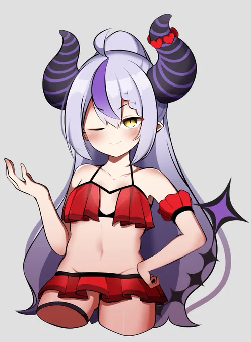 🛸💜👙 #laplus_artdesu 