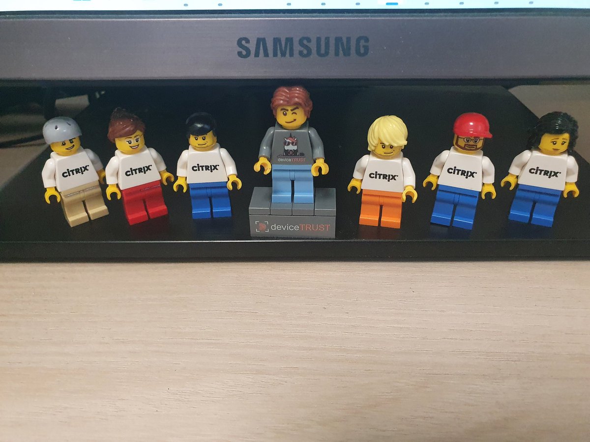Looks like my @LEGO_Group workers from @citrix have a new colleague from @deviceTRUST