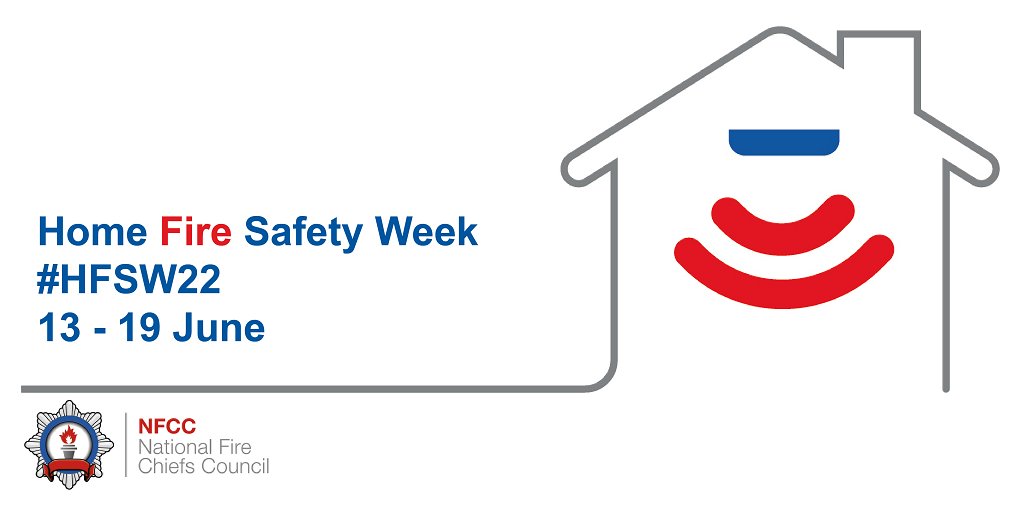 This week is home safety week. Please make sure you have a working smoke alarm on each level of your property. If you require the fire service to check yours or require an alarm please contact your local fire station or call 0800 141 2561 #homesafetyweek