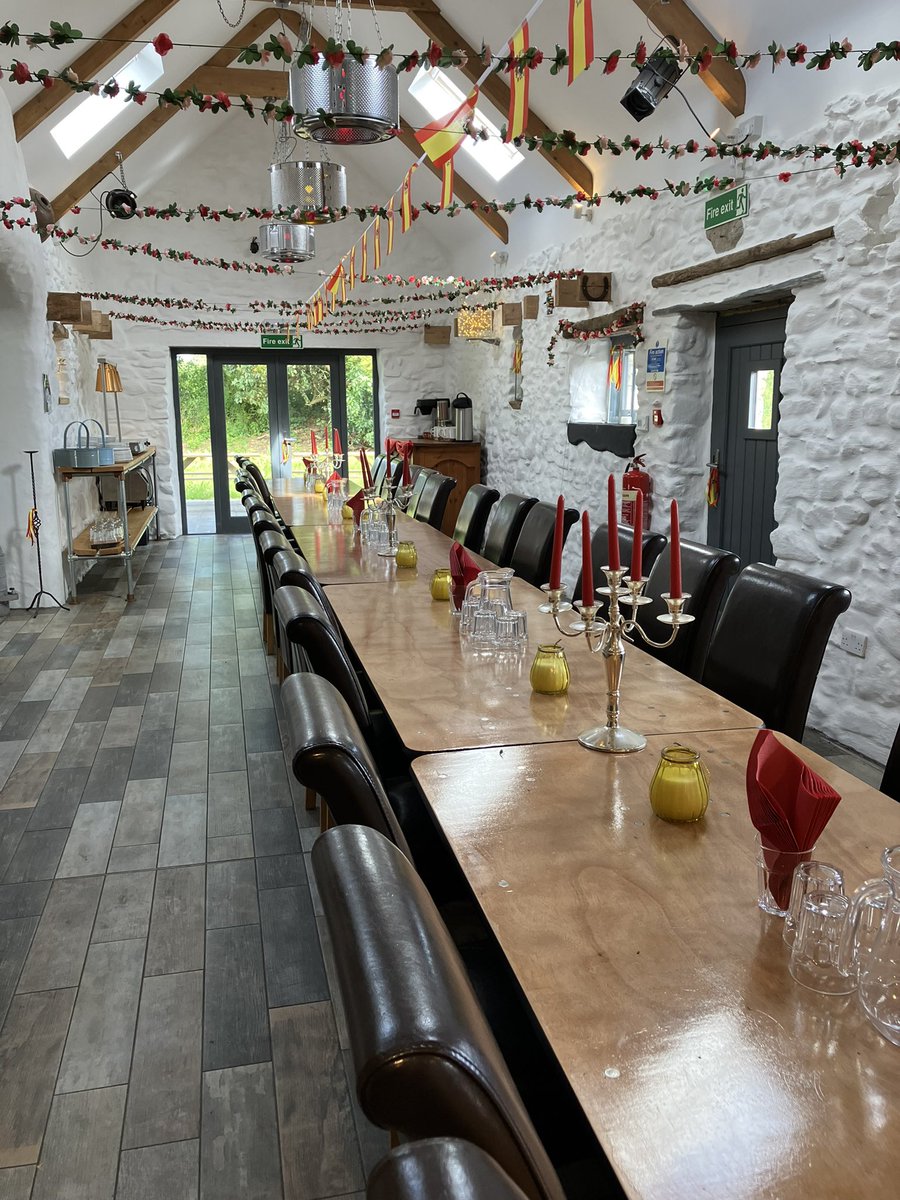newgalelodge's tweet photo. Today we have the pleasure of hosting @networkEMEA for their 2-day team building event with @Developmentco
#teambuilding #teamwork #Spain #spanishtheme #corporate #corporatetraining #pembrokeshirecoast #Pembrokeshire https://t.co/BMfLEQyhJe