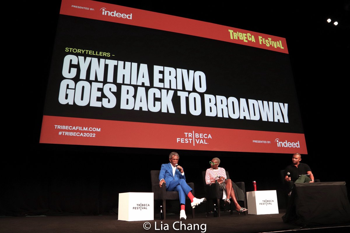Andre_DeShields's tweet photo. .@ZachStafford, #CynthiaErivo and @Andre_DeShields  attend 'Cynthia Erivo Goes #BacktoBroadway' at @SpringStudios on June 12, 2022 in New York City. #tribeca2022 📷 @liachang https://t.co/N8paqLiNp8