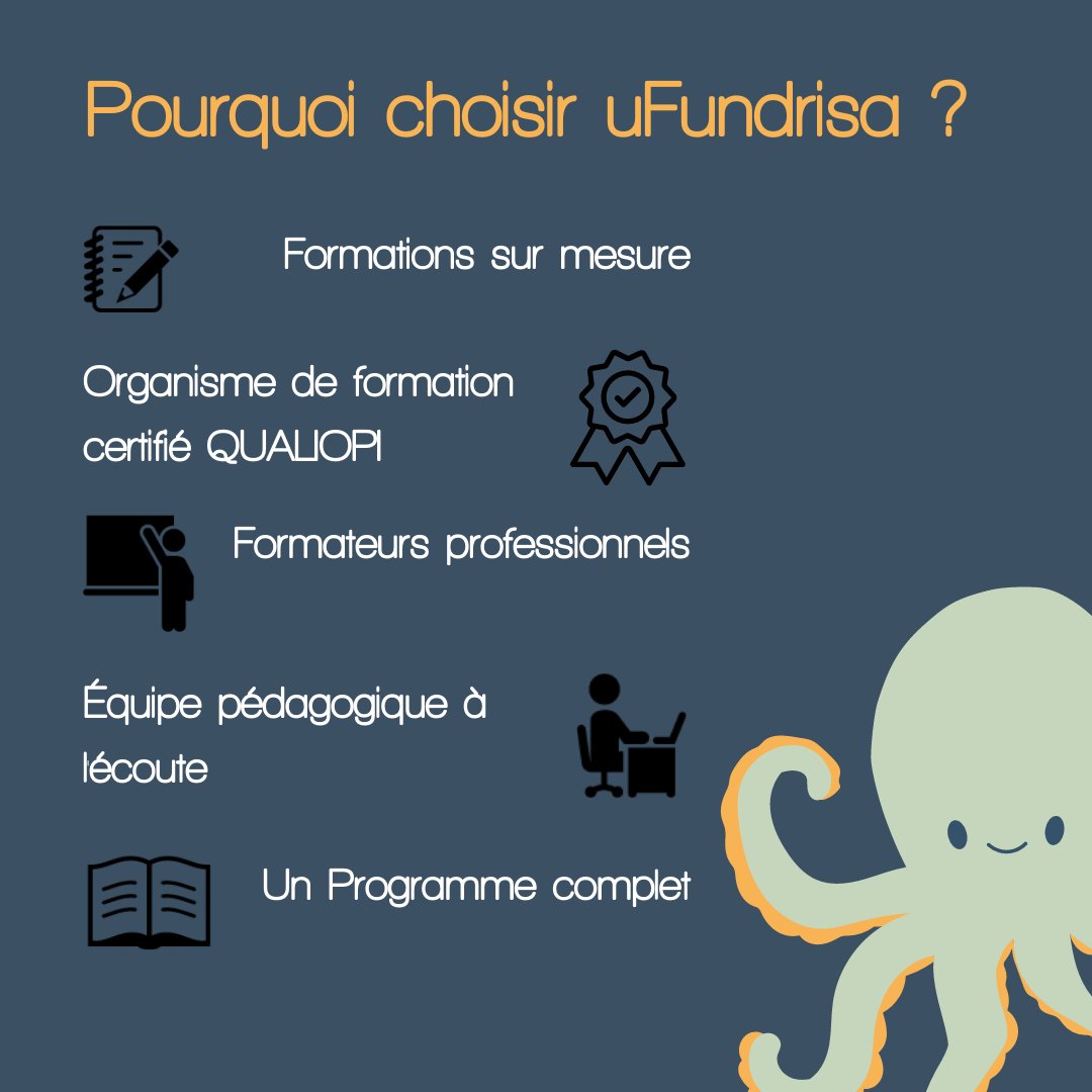 uFundrisa - La formation adaptée à tous tweet media