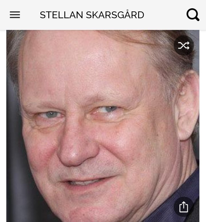 Happy birthday to this great actor.  Happy birthday to Stellan Skarsgard 