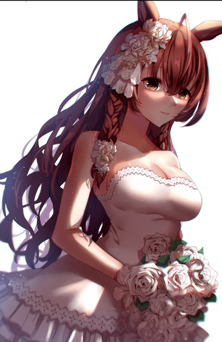 メジロブライト 花嫁ver

#ウマ娘  
#ウマ娘プリティダービー 