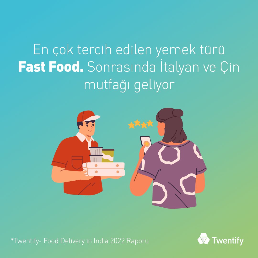 TwentifyTR's tweet image. &quot;Food Delivery in India 2022&quot; raporuna göz attınız mı?🛵🍕

#Twentify #DecodeHumanMoments #rapor #hindistan #india #araştırmaraporu #yemek #zomato #swiggy #onlineyemeksiparişi #onlineyemek #yemeksepeti #getir #trendyolyemek #Tıklagelsin