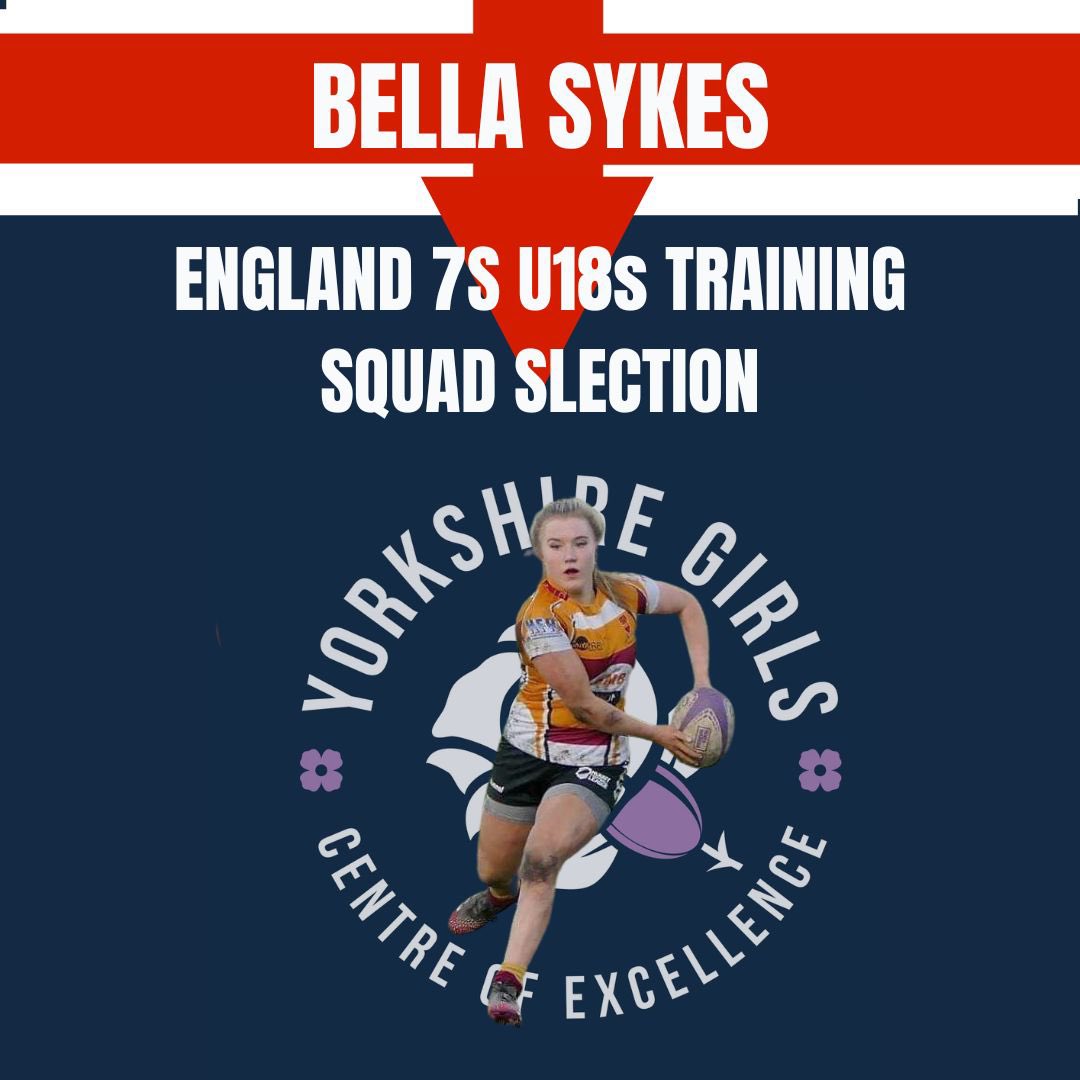 Huge well done to Pippa, Freya, Charlotte and Bella who have been selected to be part of the England u18s 7s training squad, ahead of the Rugby Europe Championship in Prague this summer! @yorkshire_rfu @OneBishopBurton @SandalBeasts @CleckheatonRUFC @selby_rufc