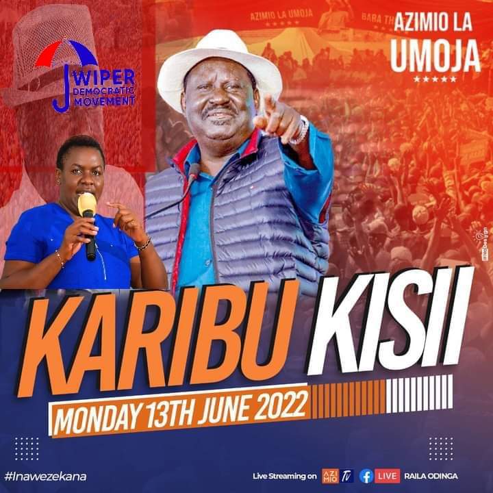 SiasaLab's tweet photo. Baba anakaribishwa Kisii County.

#AzimioLaUmoja 
#inawezekanaagenda https://t.co/umvXYmuoV6