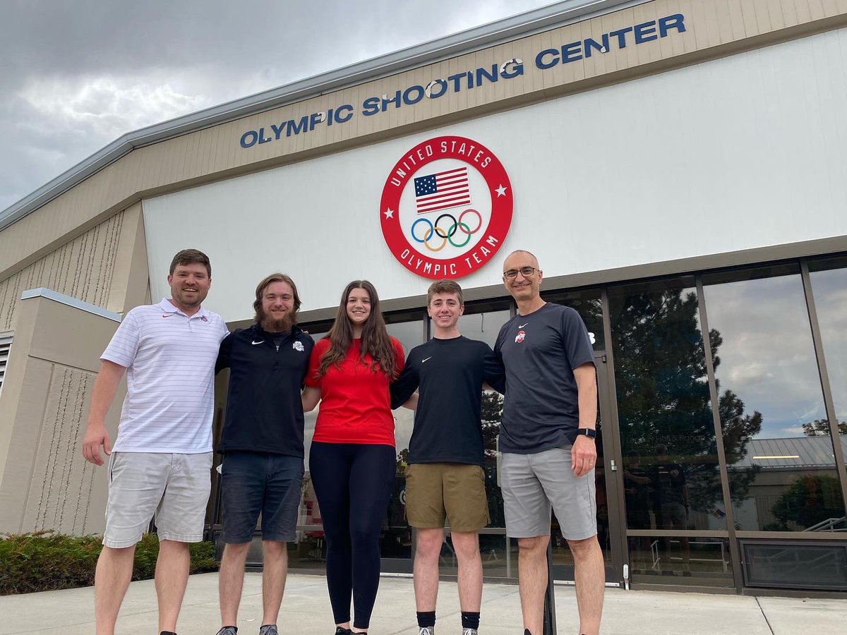 OSU_PISTOL's tweet photo. A few buckeyes competed at the USAS National Championships last week in Colorado Springs, CO🥇🥈🥉

Results:
•Senior, Katelyn Abeln, won Gold in Women’s Sport Pistol and Bronze in Women’s Air Pistol 
•Junior, Henry Leverett, won Silver in Men’s Rapid Fire
 #GoBucks https://t.co/AtlUfIhRZn