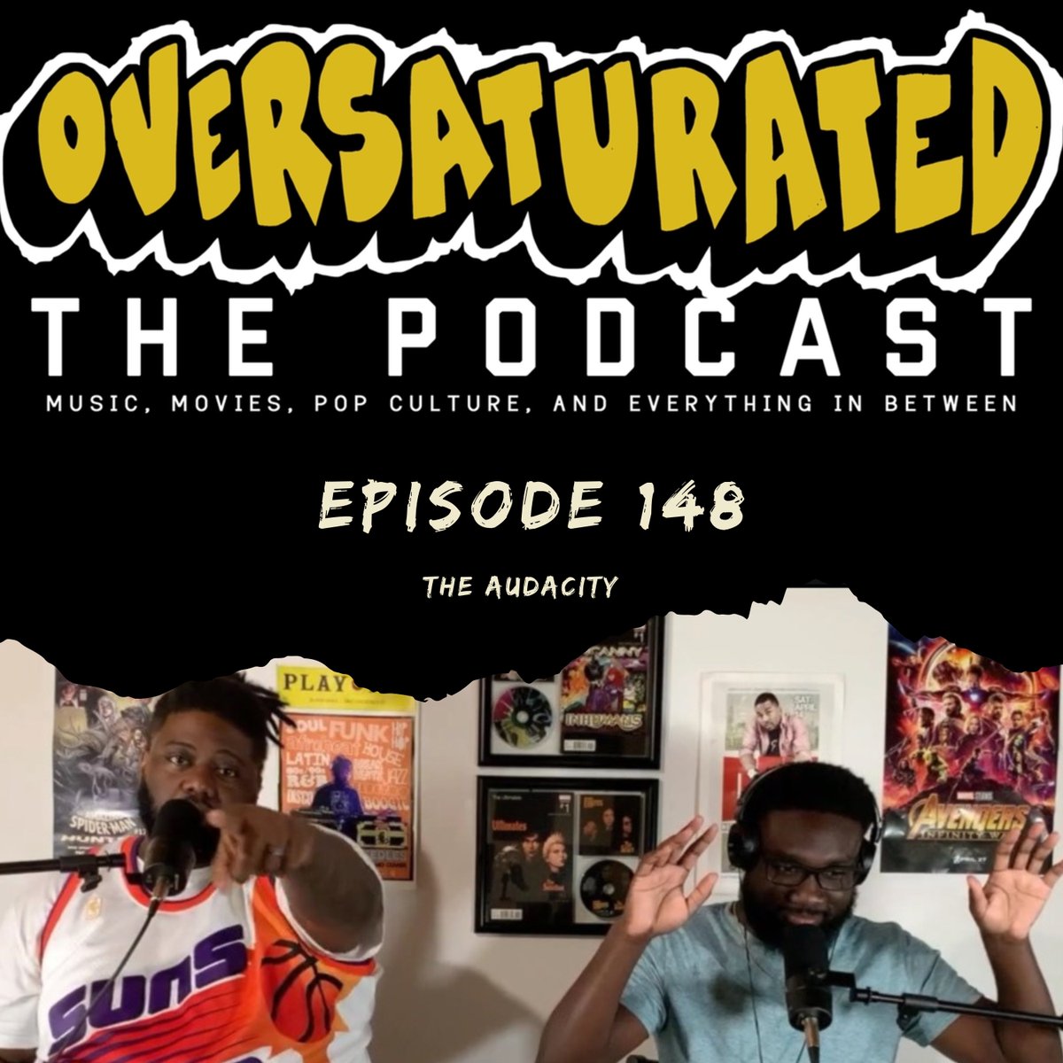 OversatPodcast's tweet photo. Episode 148 of - The Audacity 

Topics Discussed
-Rolling Stone’s Best Hip-Hop Albums
-Lil Nas X Vs BET
-Black Adam &amp; “Mike” Trailer Discussion
-Why isn’t Atlanta S3 being talked about?

Please Enjoy on All Major Platforms and https://t.co/L81Wevopvu. #PodernFamily #STLPodcast https://t.co/PpYde7rkAZ
