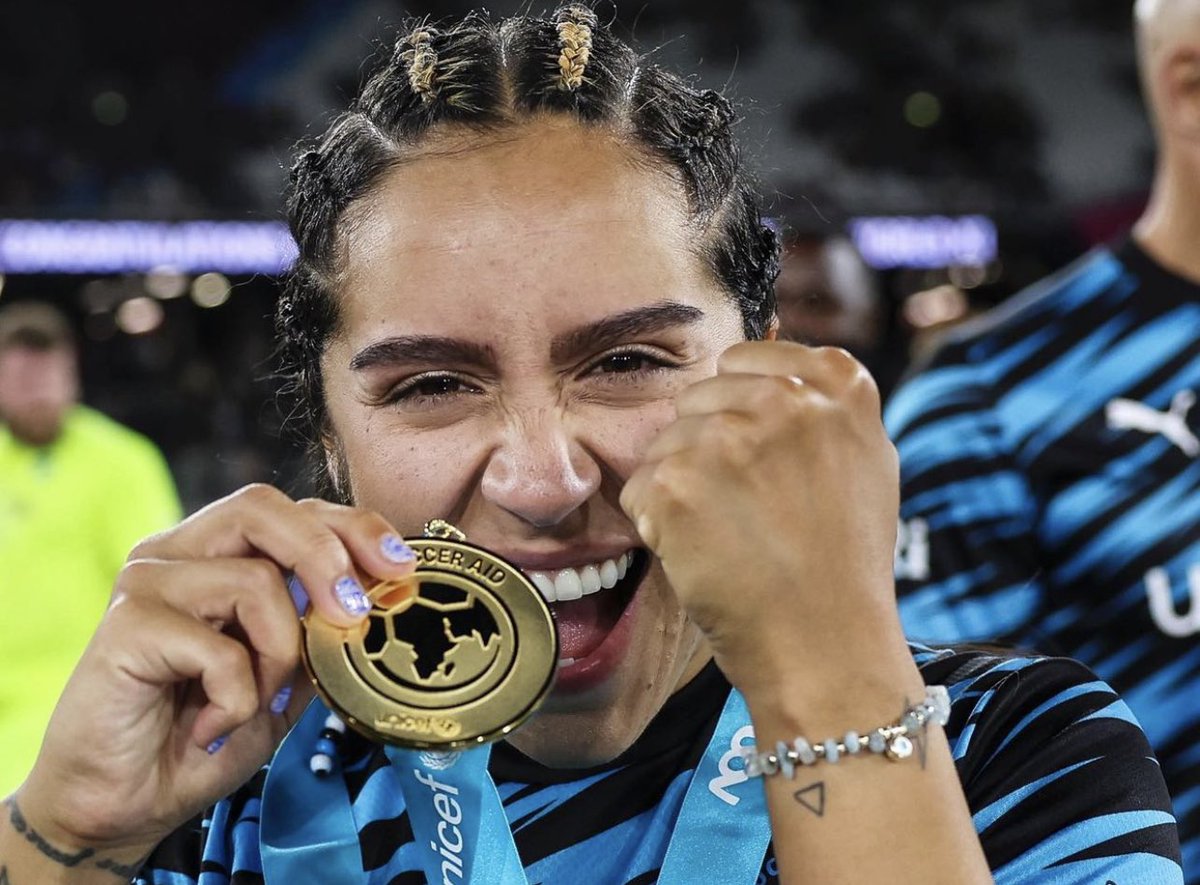 Our limitless superstar 🥇✨

Learn more about Chelcee’s story here with her In My Eyes series: bit.ly/3xLurkz