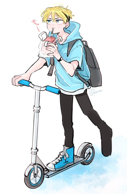 「自転車 何かを持っている」のTwitter画像/イラスト(人気順)