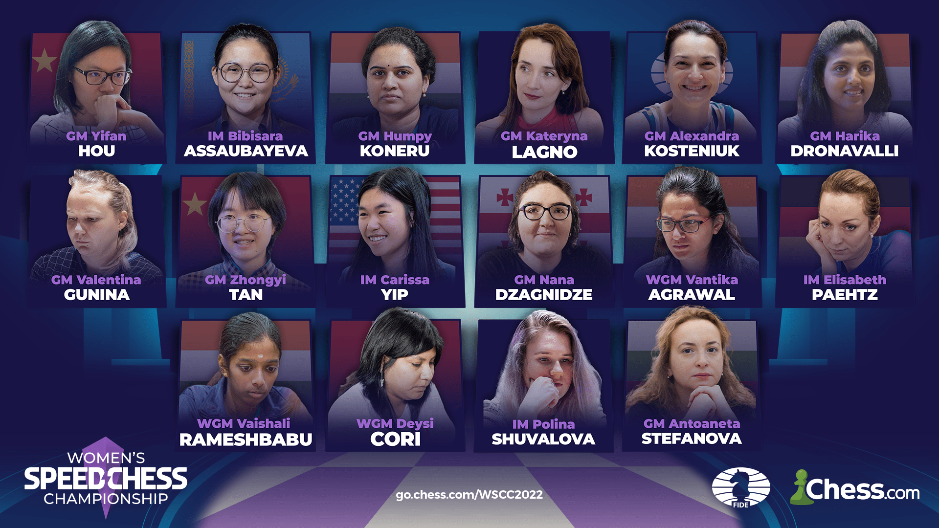 International Chess Federation on X: In the Women's World Championship  Cycle, we already know all the Candidates and are currently accepting bids  to hold the Candidates Tournament.  / X