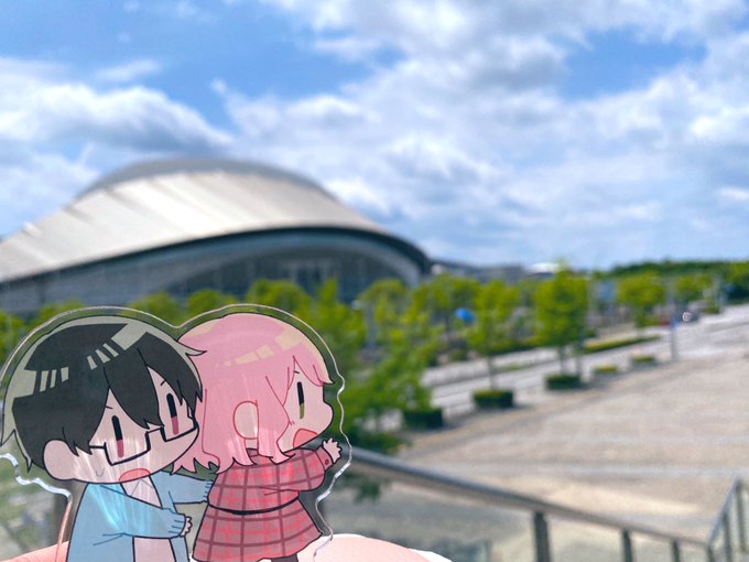 自カプデート回
このアクスタどこで撮っても可愛いな 