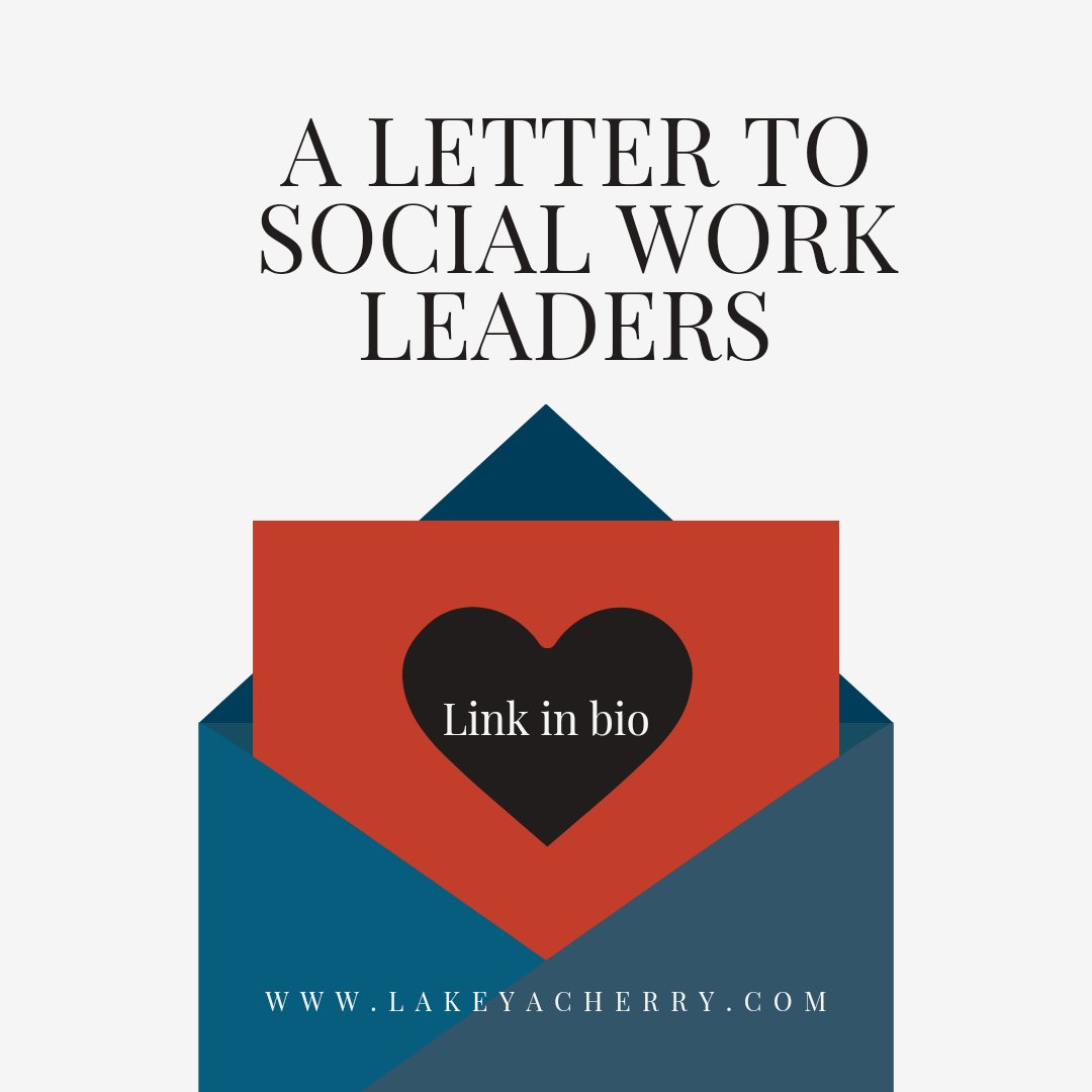 As I prepare to transition from life as CEO of @the_nswm, I've been thinking a lot about the wisdom I'd impart to emerging &amp; seasoned #socialwork #leaders.

The end result is "A Letter to Social Work Leaders." Check it out and let me know what you think.

lnkd.in/gFanQxwh