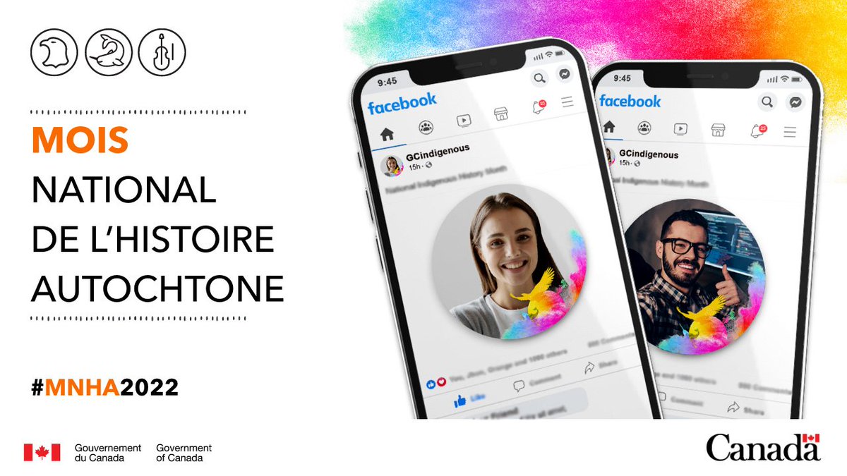 Assurez-vous de consulter notre compte Instagram pour voir les profils des peuples autochtones et diverses initiatives tout au long du mois de juin alors que nous soulignons le Mois national de l’histoire autochtone. #MNHA2022
Instagram.com/GCAutochtones