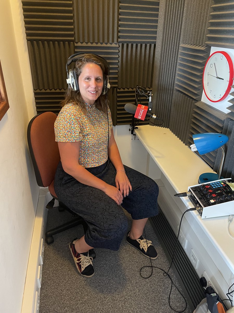 carolimpro's tweet photo. In the radio booth with @BBCBerkshire and @PhilKennedy talking about people-centre architecture, living in a diverse built environment and our ZeroCIty+ urban game project with @UrbanTweeting @UniRdg_News https://t.co/F3aJat27qV