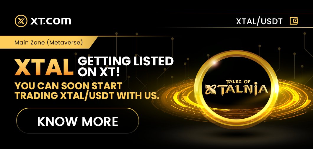 XTexchange's tweet photo. XTAL Getting Listed on https://t.co/x3toxzHDUH!
You can soon start trading XTAL/USDT with us 🚀

#soon #newlisting #xtexchange #crypto #coin #trading #staytuned https://t.co/wxvVI2lLpM