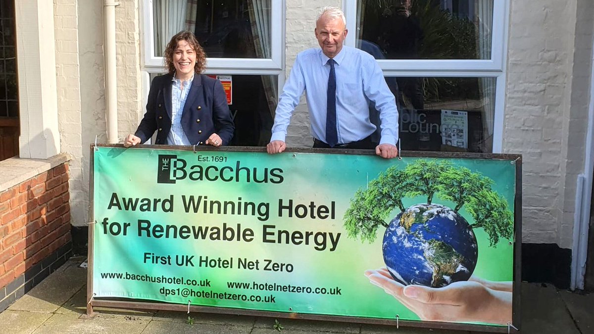 Don't miss the Bacchus Hotel Energy Efficiency Event next month to hear about owner David Smith's experience in driving the hotel towards net-zero. 
Get more information here: buff.ly/3GUWBwn