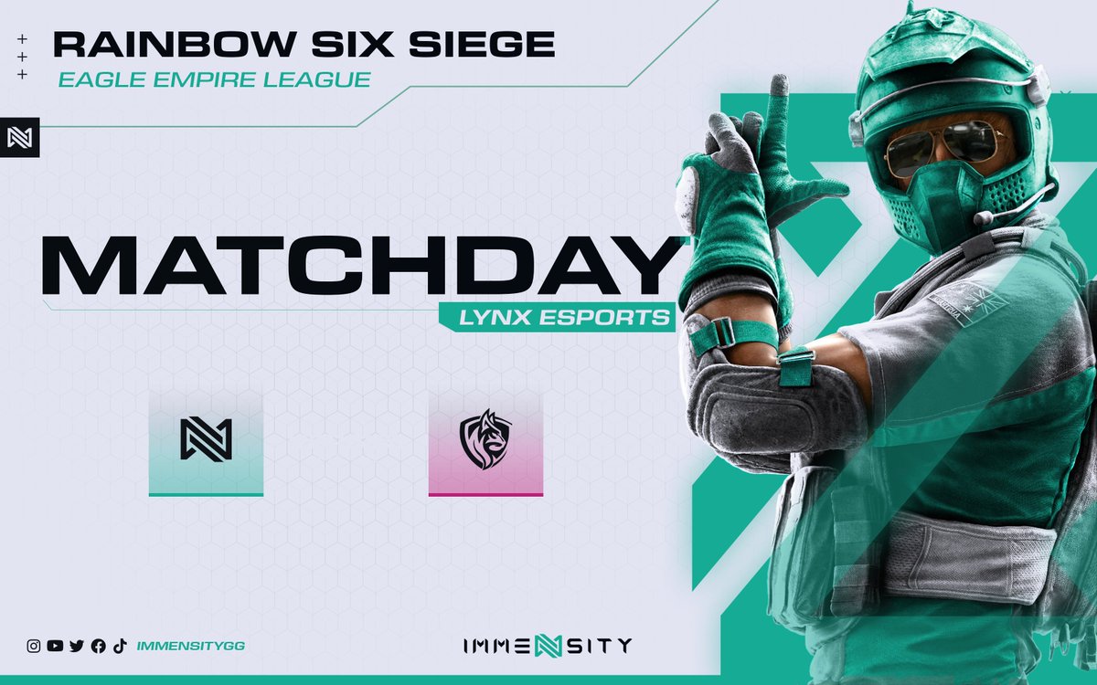 ImmensityGG's tweet photo. Match Day!

Today we will be facing @LynxEsports22 at @EE_Leauge.

🏆 @EE_Leauge
🕹️ Group Stage
⌚️ 5:30PM CEST

#WeAreImmensity #WeAimForTheVictory https://t.co/tNJC23VE5o