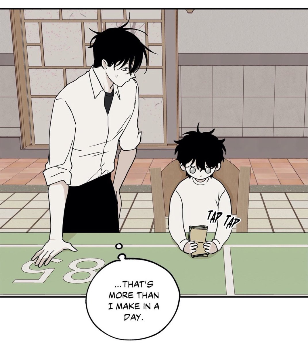 Ashurishuri's tweet photo. Who is surprised that Euiyoung cleaned up his first day at work with his Hyung? I’m not. The cuteness is universally acknowledged.   #LowTideinTwilight https://t.co/vEqDyHWXbh