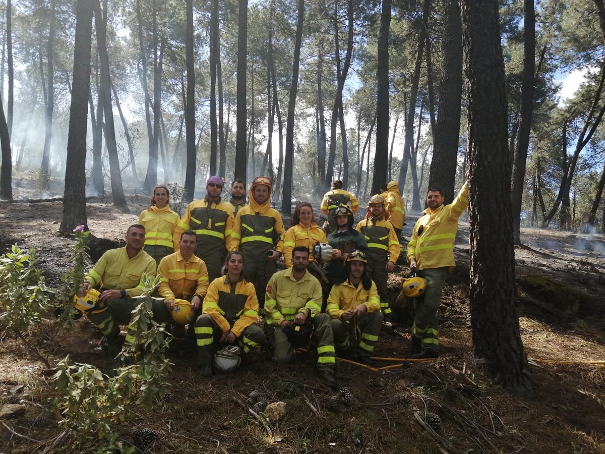 LabIF_UCO's tweet photo. Termina la primera edición del Máster en Gestión del Fuego en Paisajes Forestales de la Universidad de Córdoba. Grandes momentos los vividos en la parte presencial. Muchas gracias al alumnado y profesorado de esta emotiva edición https://t.co/4jwg53iBJa