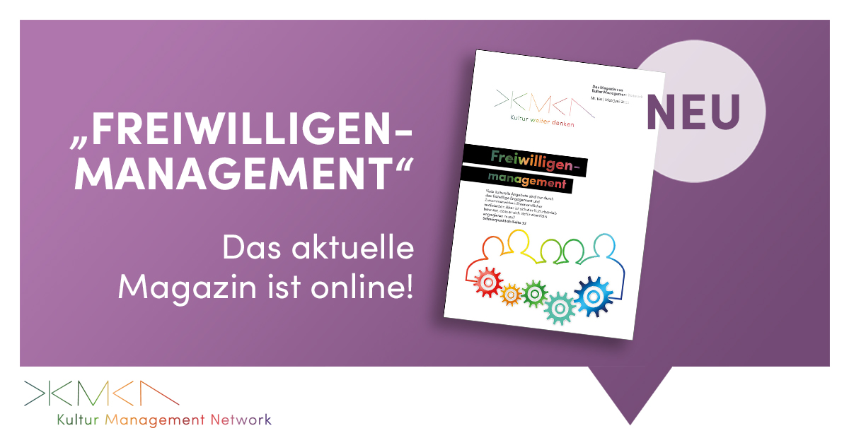 kmnweimar's tweet photo. Viele kulturelle Angebote sind nur durch das freiwillige Engagement und Zusammenwirken #Ehrenamtlicher realisierbar. Warum ein engagiertes #Freiwilligenmanagement der Kultureinrichtungen selbst dabei unabdingbar ist, zeigt unser Juni-Magazin: https://t.co/NXLeXmNQeP https://t.co/pSQZsqp4qT