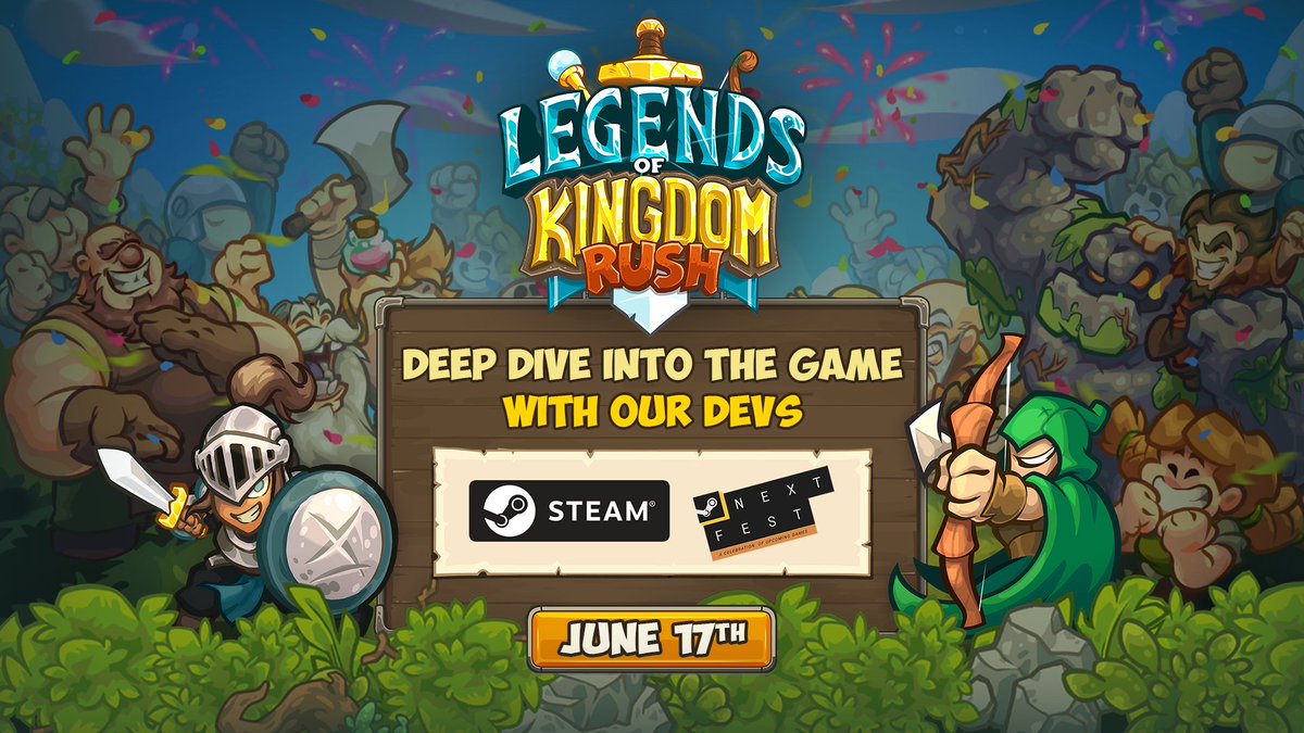 Legends of Kingdom Rush is headed to Steam in June