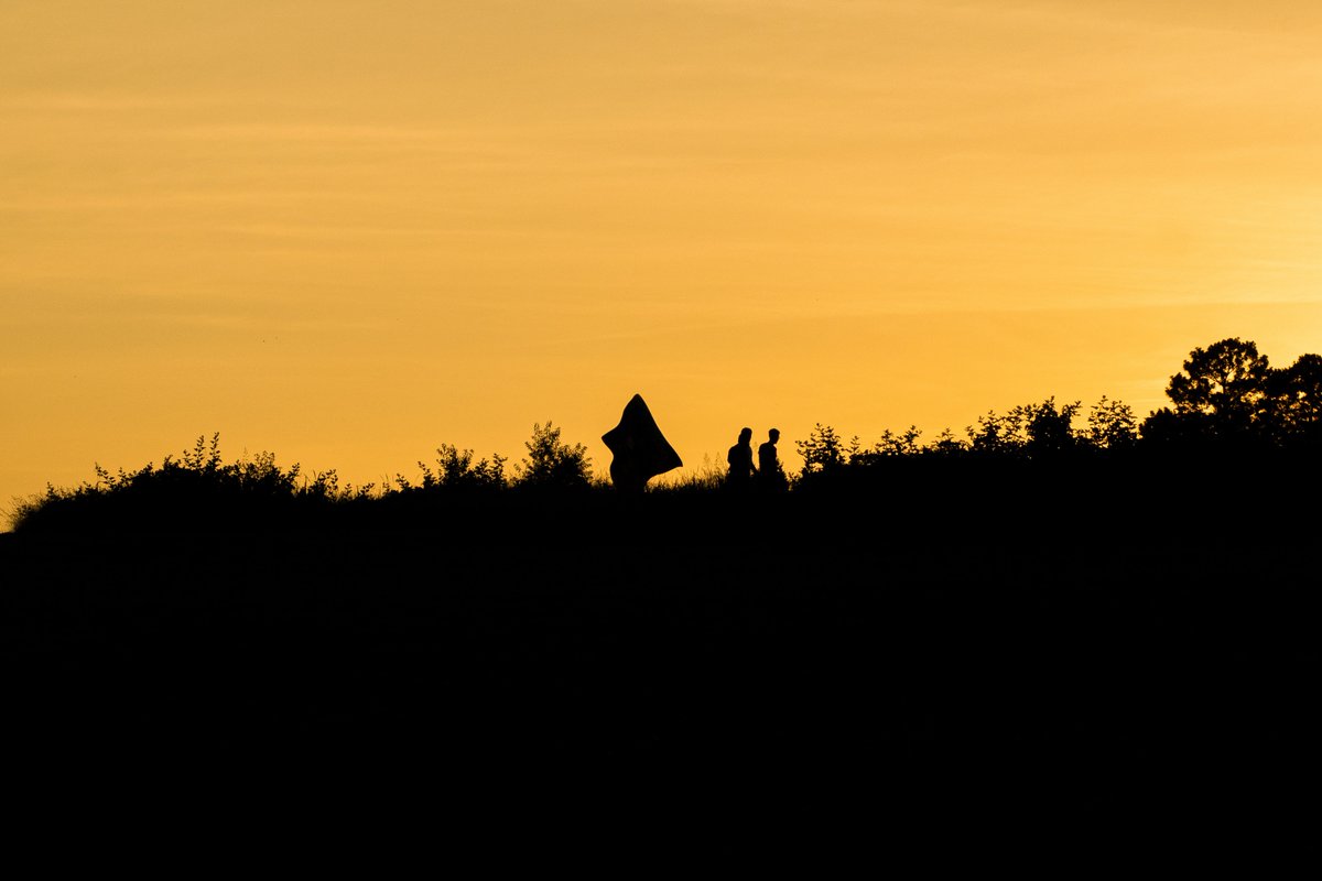 ncartmuseum's tweet image. We love this image that IG user grayson.tracyphoto caught at dusk as the #NCMApark was closing, including the outline of "Wind Sculpture II" against the sunset. 

Share your photos with us by tagging @ncartmuseum and #ArtNaturePeople. We share one every week!