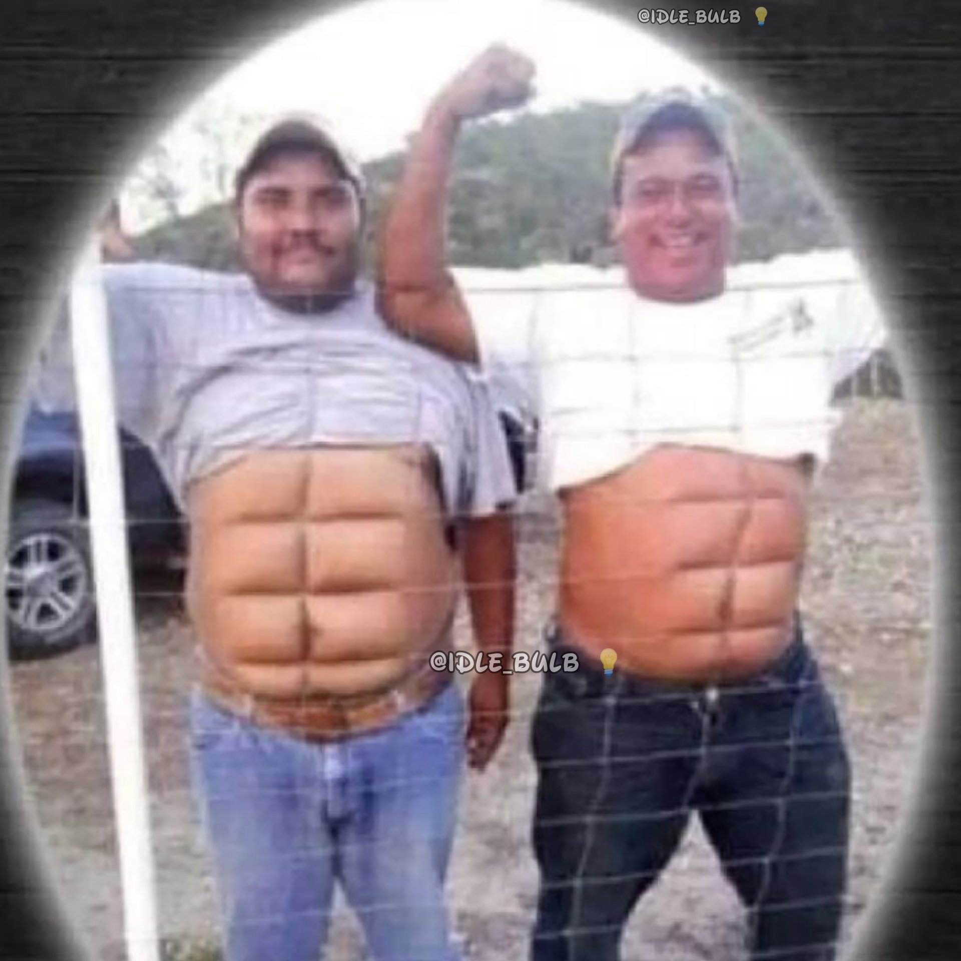 Idle Bulb on X Girl I love six pack abs. Le boys https t I9BnmPwMlI X