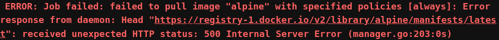 eddydelva's tweet photo. #Docker registry is down. Take your helmets and prepare for the airplanes falling from the sky https://t.co/vOFngqPPHE