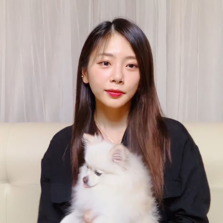 today’s kpop pet of the day is cherry, dreamcatcher jiu’s dog