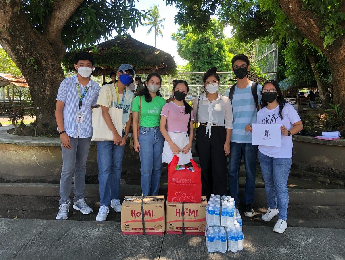 PICEBUSC's tweet photo. The Philippine Institute of Civil Engineers - Bicol University Student Chapter started accepting in-kind donations for the Tarabangan para sa Bulusan program from partner organizations and institutions. https://t.co/eAn3VxunRR