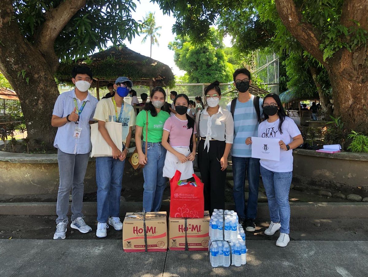 PICEBUSC's tweet photo. The Philippine Institute of Civil Engineers - Bicol University Student Chapter started accepting in-kind donations for the Tarabangan para sa Bulusan program from partner organizations and institutions. https://t.co/eAn3VxunRR