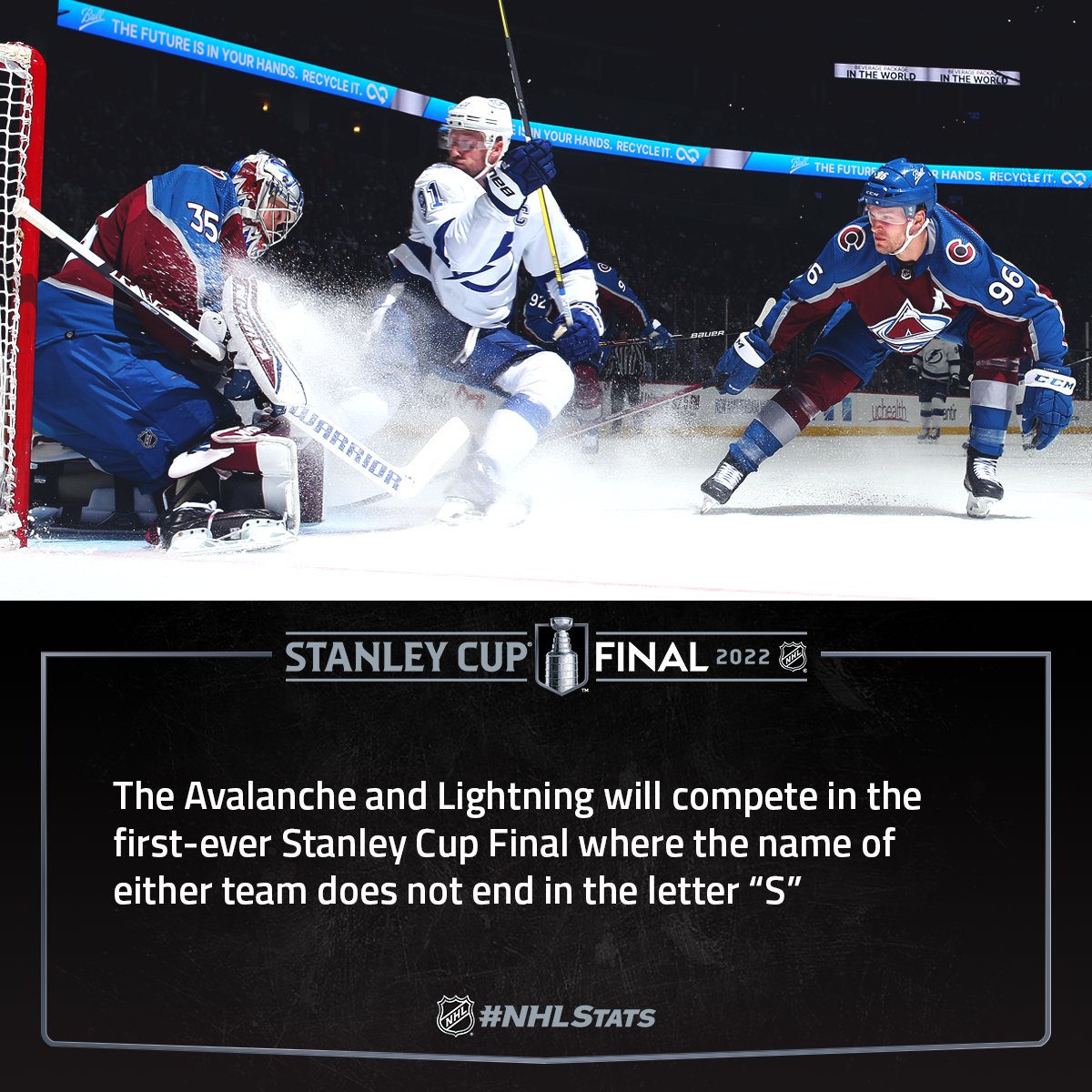 NHLPR's tweet photo. “S” is for Stanley. #NHLStats #StanleyCup https://t.co/S0S7ZW30HC