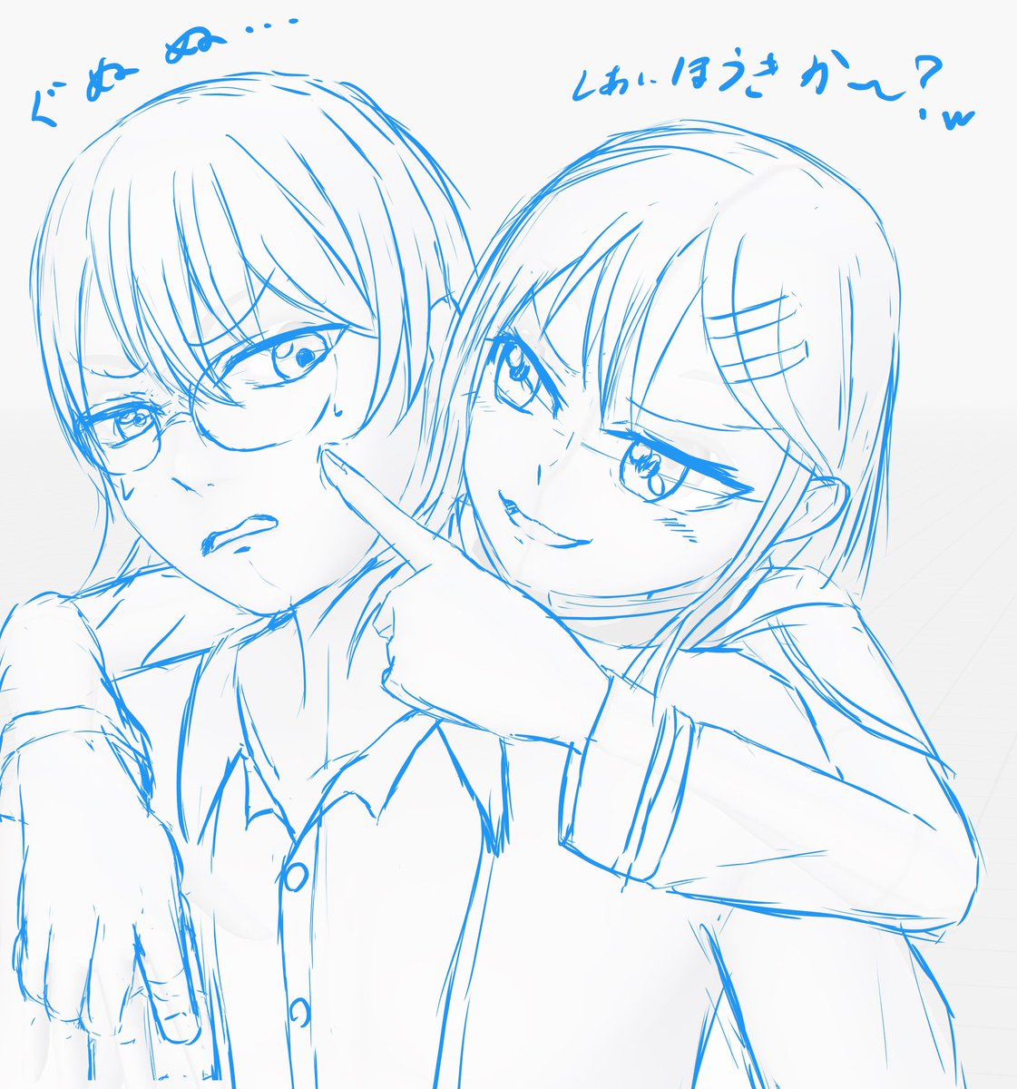 今日のガンハン…じゃなぁーい!!描いたもの
やっぱちょっとでも絵を量産するのが楽しいね
塗りまで至らないけど( ˘ω˘ )

あと筆圧ちょっと変わったから線画にやや差が出るようになった 