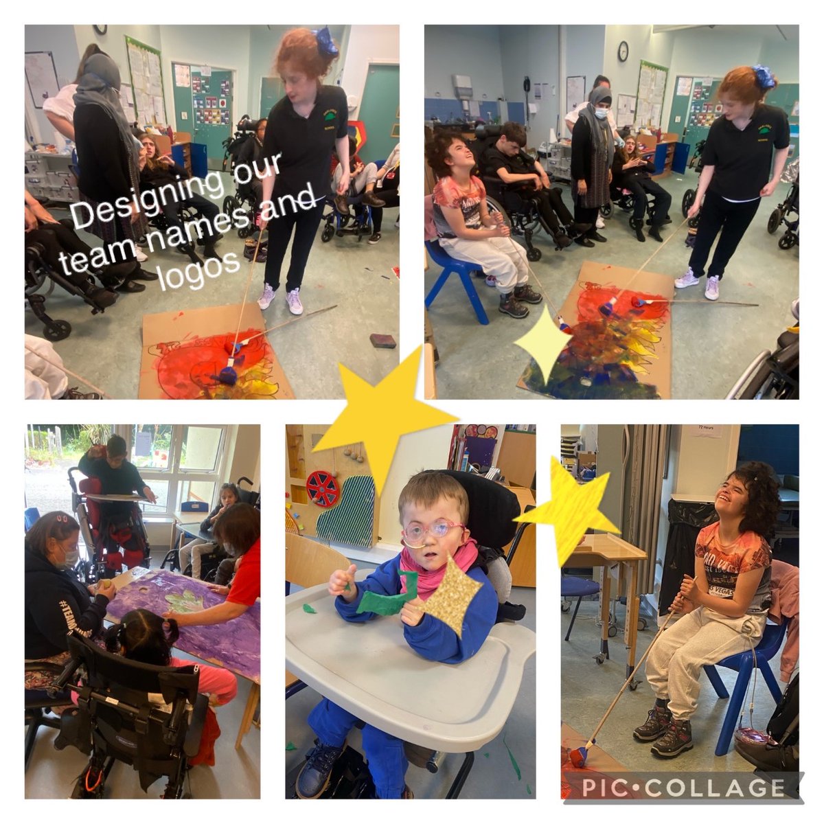 Ready……steady……GO…<a href="/Team_Oaklands/">Oaklands School</a> Sports and <a href="/MOVEprogramme/">The MOVE Programme</a> week is good to go, with classes getting their Eco team names and logos ready! 
#schoolsportsweek #Monday #Edinburgh