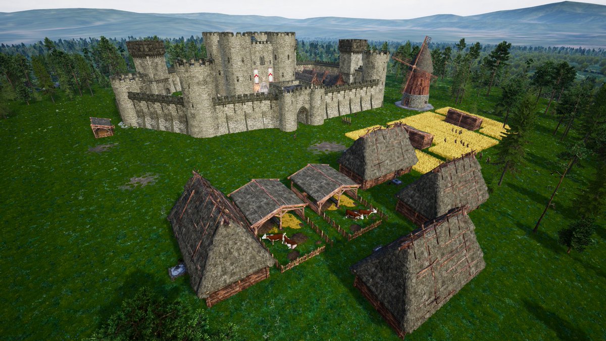 ExovisionGer's tweet photo. The windmills are looking great in our opinion. What do you think?
#medieval #gaming #castle #castlesim #rts #rpg #pcgame #strategygame #adventuregame #indiegame #amazing #openworld #quest #buildyourempire #middleages #europecastle https://t.co/rItVU8Ap0G