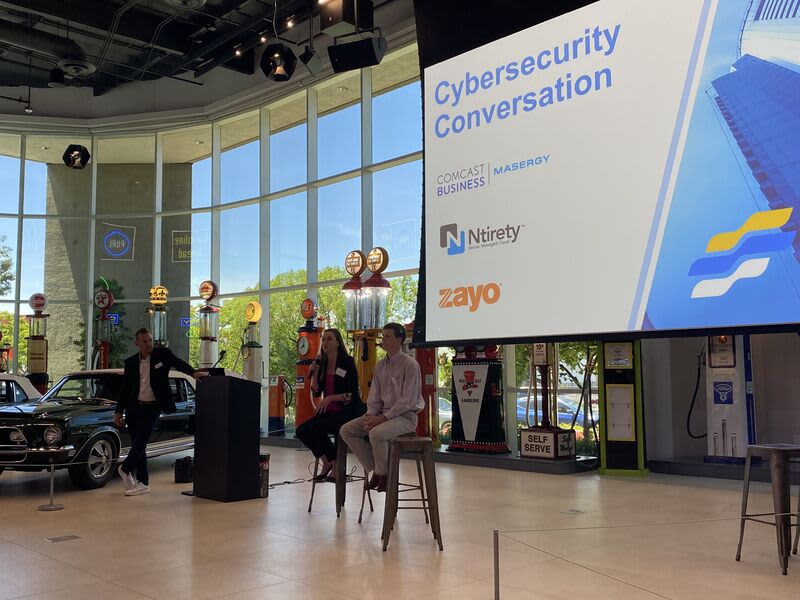 DChesterSmith's tweet photo. Yesterday's Telarus Innovation Conference (TIC) was a very successful Channel event at the Segerstrom Shelby Event Center. Comcast Business Masergy National Channel Manager Jessica DeCicco shared our cybersecurity solutions and best practices on a panel moderated by … https://t.co/659yTzzD4K
