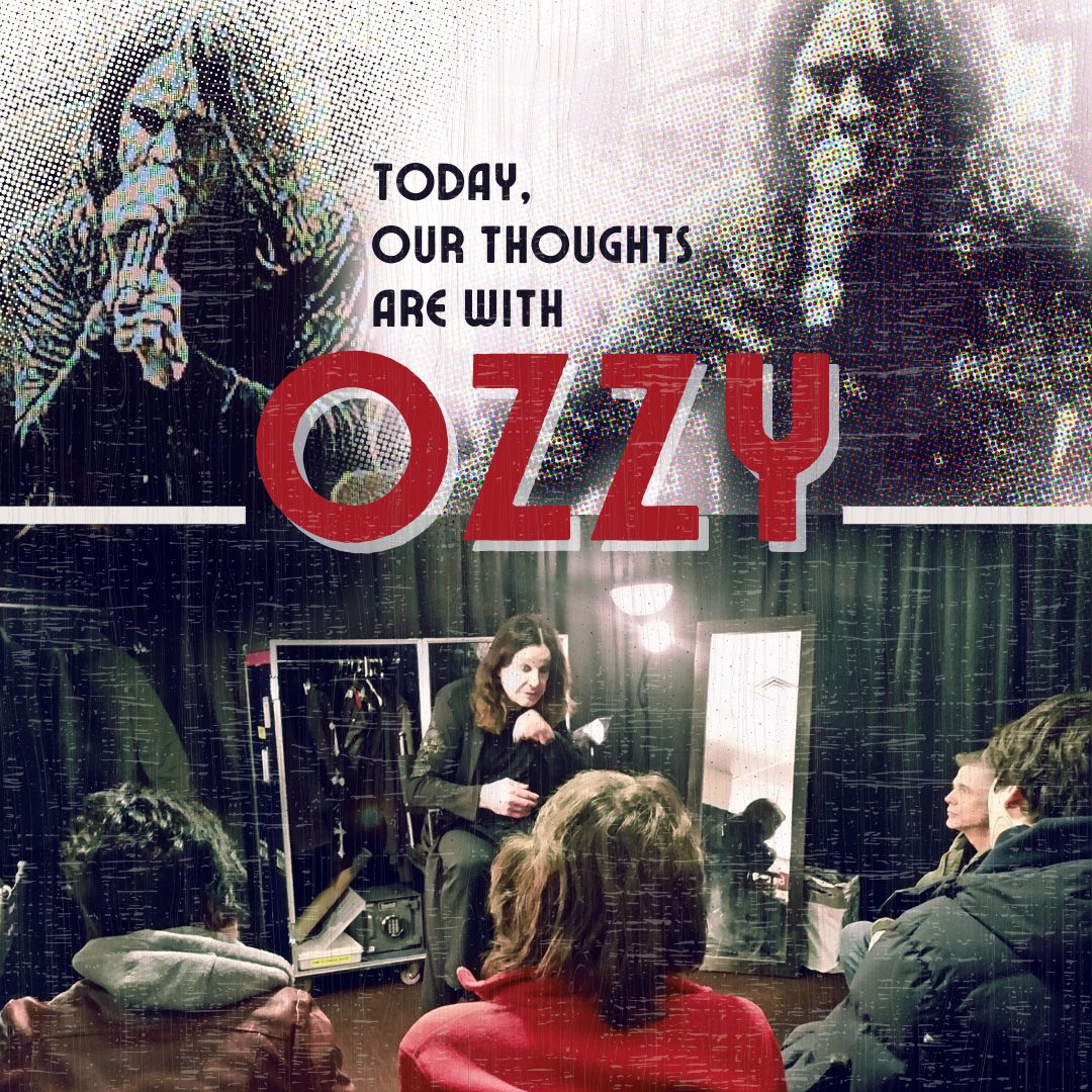 Today, Our Thoughts are with Ozzy! WE Love YOU <a href="/OzzyOsbourne/">Ozzy Osbourne</a> ! || #ozzyosbourne #OZZY