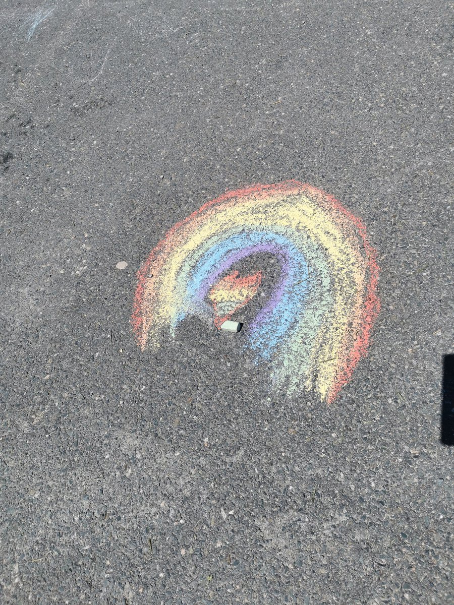 deanneswain's tweet photo. "Don't be afraid to be yourself" 🏳️‍🌈 Happy Pride Day from our kind and caring Grade 2's 🌈 @StBernardsElem https://t.co/2oNxnlwvpq