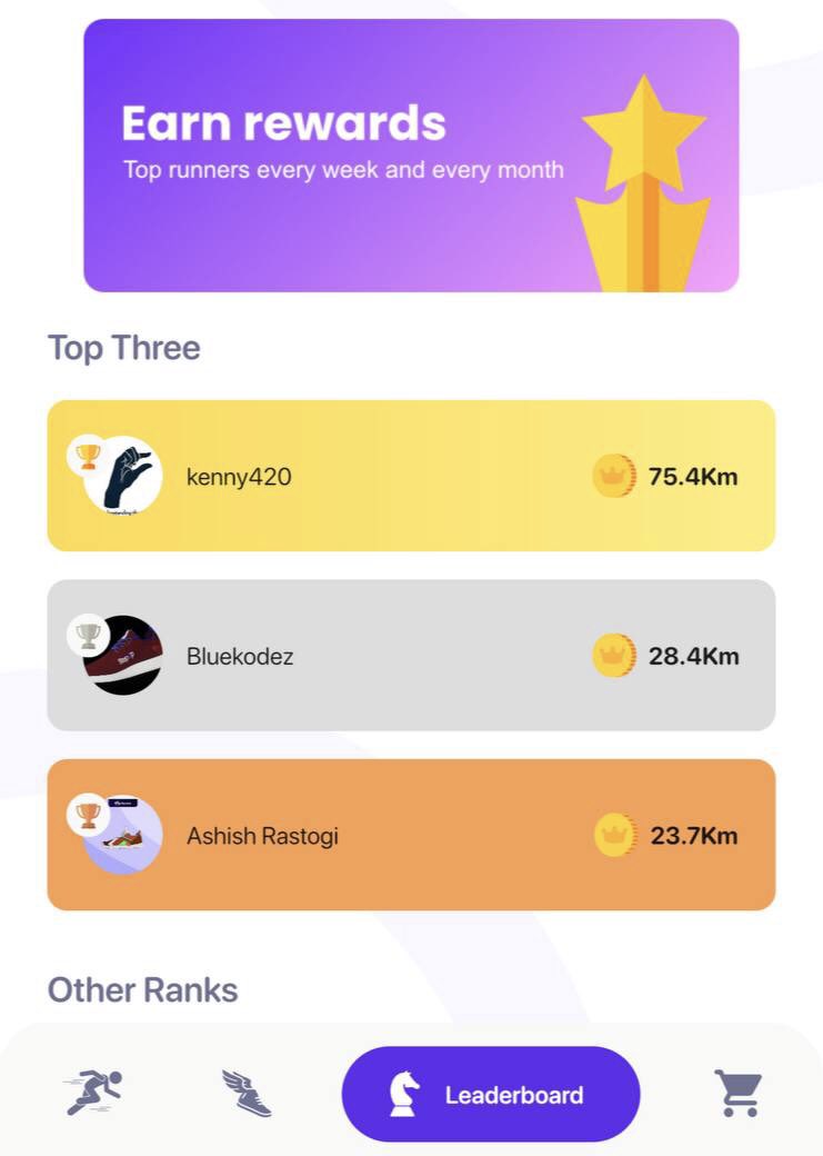stepping_it_up's tweet photo. New leaders continue to emerge on the leaderboard.
Who’s next?🏆

I can feel the heat on the board 😂🔥

Google Playstore 
https://t.co/2Sd0sLX8jH

iOS App Store 
https://t.co/mOIJQ0YaJ5 https://t.co/Pm4MtP7vGg