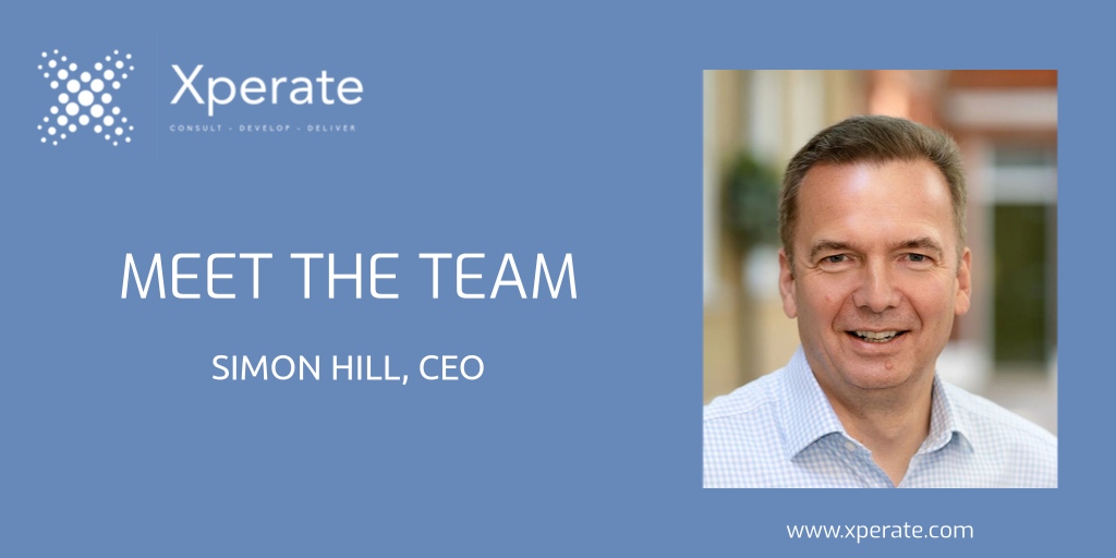 Find out more about Xperate's Leadership Team.  Today we begin with our CEO, Simon Hill <a href="/Hill_view/">Simon Hill</a>.  

Visit xperate.com/leadership-team for more information about Simon and the whole team.

#legaltech #meettheteam #softwaredevelopment