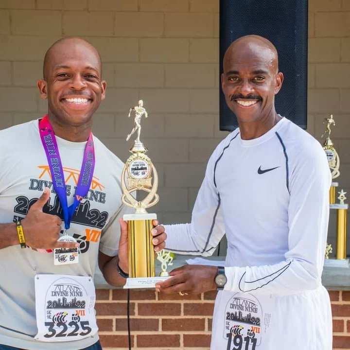 ClaytonAlphas's tweet image. It was all smiles on Saturday morning for the Divine 9 5K/9K. The weather was great, and everyone had a great time! Also, congrats to Bro Rod Harris, who finished in 3rd place for the 5K. Can't wait until next year!

#AlphaPhiAlphaFraternityInc #PiGammaLambda #ClaytonCountyAlphas