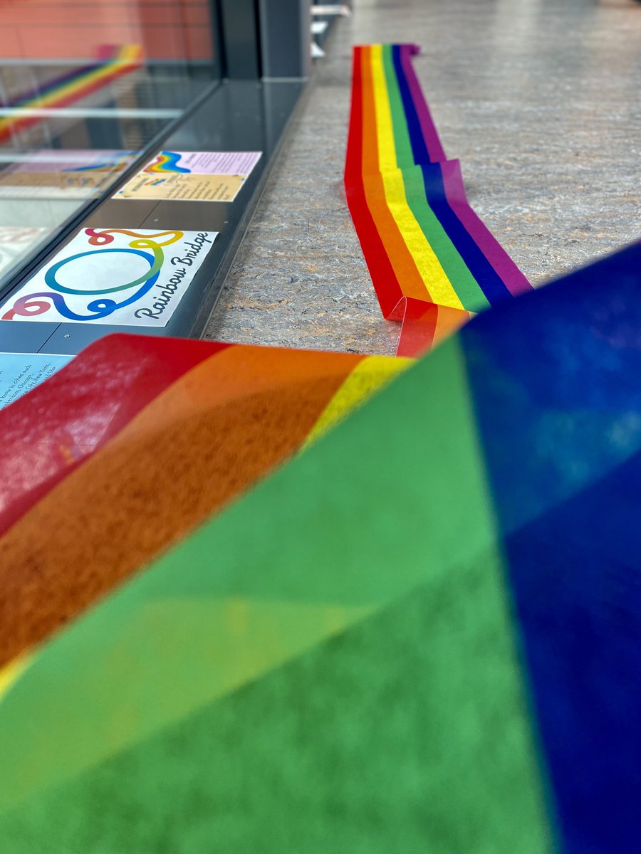 Jessica Russo Scherr (@bluelavaart) on Twitter photo I was lucky to help out with a wonderful group of middle school students #GSA today to decorate our skybridge for #pridemonth2022 <a href="/FIS_School/">Frankfurt Int School</a> <a href="/robinbneal/">Robin Neal</a> I was lucky to help out with a wonderful group of middle school students #GSA today to decorate our skybridge for #pridemonth2022 <a href="/FIS_School/">Frankfurt Int School</a> <a href="/robinbneal/">Robin Neal</a>
