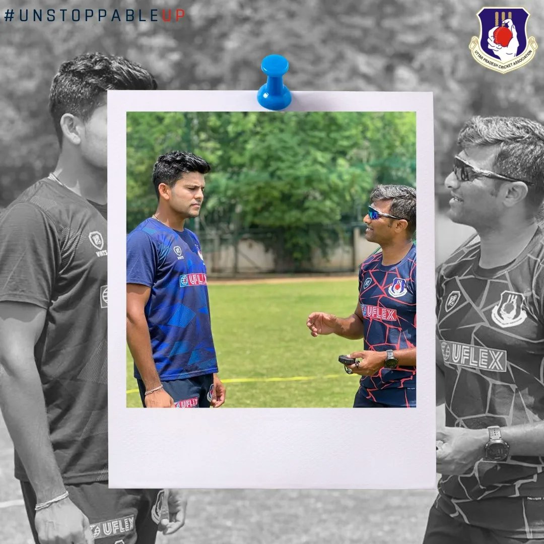 UPCACricket's tweet photo. The final training ahead of the semi-final is in full swing and the team is looking in good shape. The players are motivated and determined to do well in the semi-final and give their best to reach the final. #BeUnstoppable 💪🏻

#UPvsMUM #UnstoppableUP #UPCA #RanjiTrophy https://t.co/AUaZOi31MA