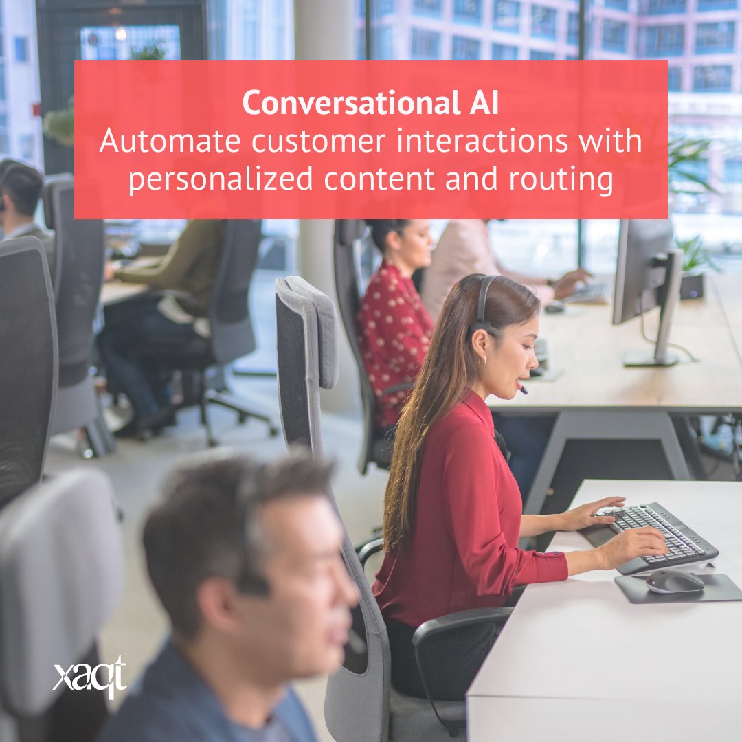 Transform your customer needs into a reality with intelligent virtual AI agents that are fully equipped to handle your customers through AI-driven innovations. 
Contact us today to request a demo.

xaqt.com

#CX #contactcenterai #virtualagentsasaservice