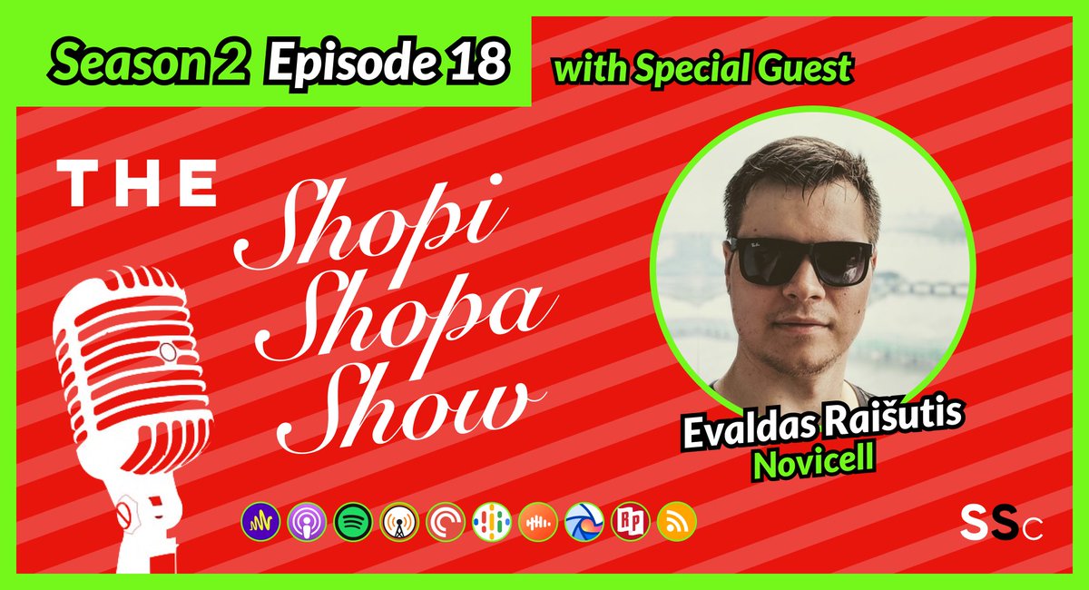 ShopiShopaShow's tweet photo. Season 2, Episode 18 of The ShopiShopaShow is out!🎙

Let's discuss Custom Apps vs Public Apps and the latest Shopify news with guest Evaldas Raisutis, Shopify Lead at @novicelldk.

👉 https://t.co/RgHt1hJ1mg

Available on all podcast platforms.📡 https://t.co/ihqUoNObT1