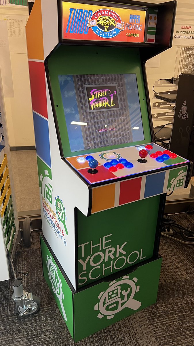 New addition to our LIT Office. Will be used to show case student game creations and of course have some fun 🕹 #yorklearns #retropie <a href="/RetroPieProject/">RetroPieProject</a> <a href="/pimoroni/">pimoroni</a> <a href="/PiShopCA/">PiShop.ca</a>